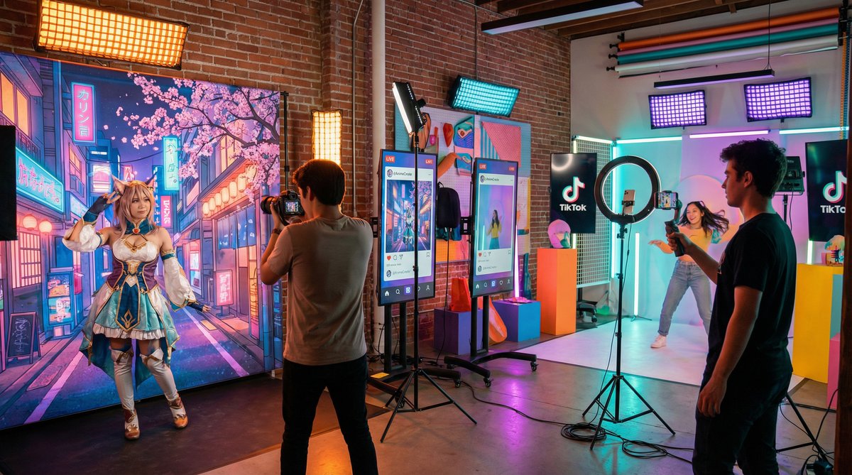 黑丝短视频创作工作室